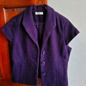 Dressy Purple Vest